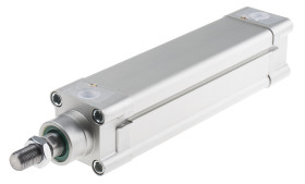 Siłownik pneumatyczny z tłoczyskiem skok: 160mm RS PRO Ø 50mm dwustronnego działania Action 303mm z amortyzacją