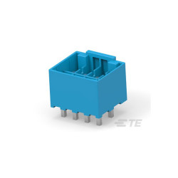 TE Connectivity 2423324-8 Header Male Unshrouded 2X4P Blue HCI 4.0 Pitch