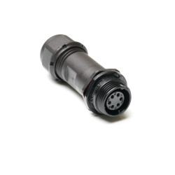 Przemysłowe złącze okrągłe 6-pinowe SP13 Układ szeregowy Gniazdo RS PRO Żeńskie IP68 SP1311C
