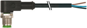 Przewód czujnik-siłownik ze złączem Złącze M12 liczba rdzeni 4 długość 3m Rodzaj A Męskie
