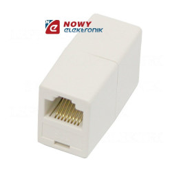 Łącznik RJ45 LAN 8p8c Gniazdo- Gniazdo, adapter
