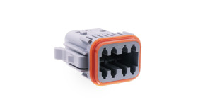 Złącze samochodowe 8-pinowe ITT Cannon 2-rzędowe Męski 13A Wtyk