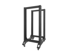 Stojak instalacyjny OPEN RACK 19 LANBERG 22U 600x800 czarny OR01-6822-B