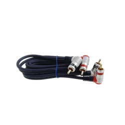 Kabel 2xRCA 1m Kątowy VITALCO Digital RKD240