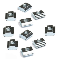 Nakrętka młoteczkowa T - ciężka - M5 - 10szt. - do profili aluminiowych 2020 - TSLOT, T-NUT, TNUT