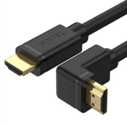 UNITEK Kabel HDMI 2.0 4K High Speed Ultra HD 4K@60 kątowy 270 stopni 3m
