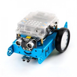 MakeBlock 90053 - robot mBot 1.1 Bluetooth STEM - zgodny z Arduino i Scratch - niebieski