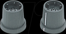 CL1728 Rotary knob .Ø 19.2 mm, 6 mm