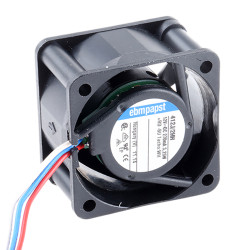 Wentylator osiowy 12 V DC DC 40 x 40 x 25mm 3.3W 24m³/h 46dB