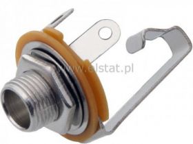 Jack 6,3 GN mono montaż metal