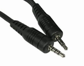 Przyłącze kablowe Jack 2,5mm 4-polowy (wtyk - wtyk); długość 5,0m