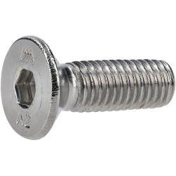 R-TECH 337510 M5 X 16 Hex Socket Countersunk Screws A2 ST/ST - Pack Of 100