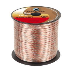 Przewód głośnikowy OFC 2 x 2,00mm2 rolka 100m