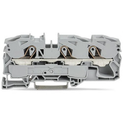 Kostka zaciskowa na szynie DIN WAGO poziomy: 1 6AWGWciskane TOPJOB S