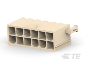 Listwa stykowa PCB 12-pinowe ATX Power raster: 1.4 mm Pionowy 2-rzędowe TE Connectivity Płyta250 V Bez osłony