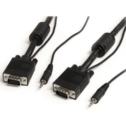StarTech MXTHQMM5MA 5m Coax High Res Monitor VGA Cable With Audio HD15 M/M