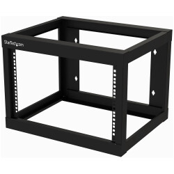 StarTech.com RK619WALLO 6U 19" Wall Mount Network Rack 19" Deep 2 Post Open Fra