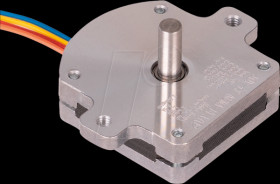 NEMA-FLAT02 STEPPER MOTOR, NEMA FLAT02, 1.8 °,0.5 A, 1.75 V.
