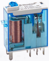 Relay, 2 Form C (NO/NC), 110 V (DC), 23.5 kΩ, 8 A, 440 V (AC), monostable, 46.52.9.110.5040