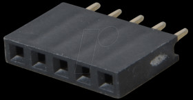 094-1-005-0-NFX-YS0 Sockets 2.54 mm, 1X05, straight