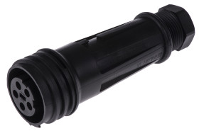 Złącze wielostykowe przemysłowe 5-pinowe Montaż na kablu Gniazdo Bulgin