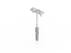 NI uchwyt z kołkiem l-100 nierdzewny 91200105 ELKO-BIS