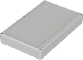 ABS enclosure, (L x W x H) 250 x 160 x 37 mm, light gray (RAL 7035), IP65, 63233200
