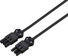 Przewód przedłużający Sygonix SY-6676356 czarny 1 m