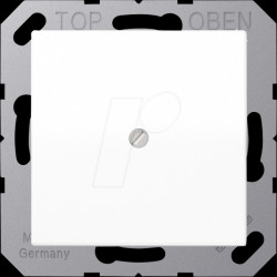 AS 590 A WW Leitungsauslass, Serie AS, alpinweiß