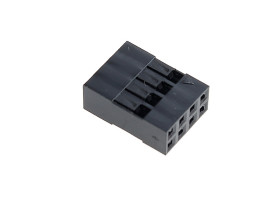 Obudowa złacza czarna 2x4PIN r.2.54mm (10 szt)