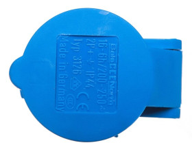 Gniazdo przenośne 16A 3P 230V 6h IP44 MULTI-GRIP Quick-Connect 3126 /10szt./