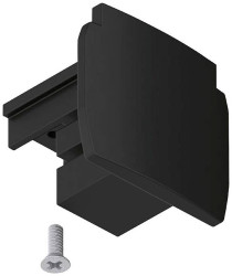 Paulmann 91384 ProRail3 Endcap Element systemu linkowego wysokonapięciowego Element zakończeniowy ProRail3 czarny
