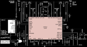 80V Synchronous 4-Switch Buck-Boost DC/DC Slave Controller for LT8708 Multiphase System