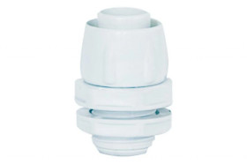 Dławik do rury elastycznej GUS fi 50 mm / MG63 szary IP65