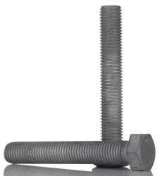 Śruba z łbem sześciokątnym gwint M16 100mm skok 2.0mm Stalowe Sześciokątny Galwanizowane RS PRO