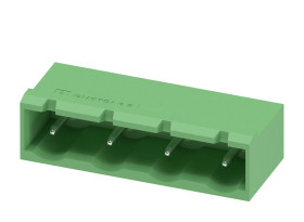 Blok zacisków wtykowych 4-pinowe raster: 7.62mm -rzędowe Phoenix Contact Przewlekany Męski 12.0A 630.0 V.