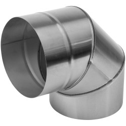 Sealey ABI1700AK3 Stainless Steel Exhaust/Flue 90&#xB0; Bend for ABI1700 150mm