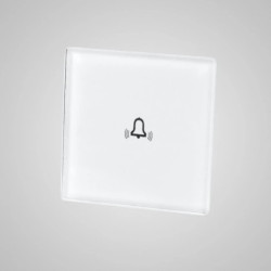 TouchMe Mały panel szklany /dzwonek/ biały TM813W