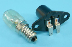 Z-187 250V/20W 4,8mm ŻAR.DO MIKROFALÓWKIOPRAWKA Z ŻARÓWKĄ GWINT E-14