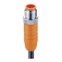 Przewód czujnik-siłownik ze złączem Złącze M12 liczba rdzeni 4 długość 2m Rodzaj A Męskie