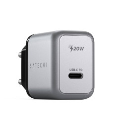 Satechi ST-UC20WCM-EU Ładowarka USB 20 W 1x USB-C® srebrny dom