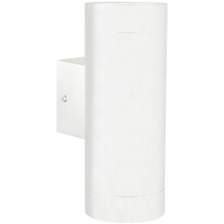 Nordlux 21519901 Tin Maxi Outdoor Wall Light GU10 White Dual Light Source