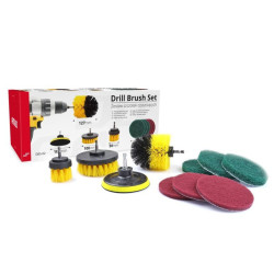 Szczotki na wiertarkę zestaw szczotek czyszczących 10szt.