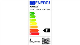 Taśma Led 24V Lcobc 10W/M 24Ip00-Nw 1000Lm/M 4000K Ra90 Rolka 50Mb 3 Lata...