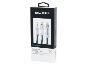 Przyłącze Jack Wtyk 3,5ST - 2xRCA PREMIUM series 1.5m