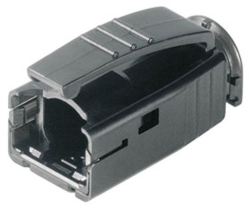 Osłona gumowa złącza RJ Telegartner RJ45 do użytku z: J80026A0000 i J00026A0165 wtyk RJ45 MP8 i Ø 5.0 - przewód 7.3 mm