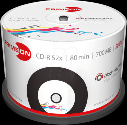 2761107 CD-R 80Min/700MB, 50 pcs Cakebox