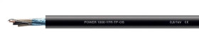 Przewód zasilający POWER 1000-YFR-TP-OS 2x2x1,5 ekranowany uniepalniony czarny 0,6/1kV 18191120 /bębnowy/