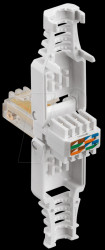 68859 Cat.5e RJ45 plug, tool-free with kink protection
