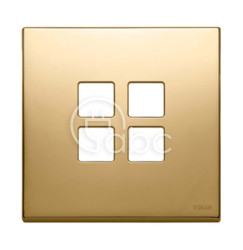 Ramka ozdobna 2Mx4 Flat, złoty, 22692.82